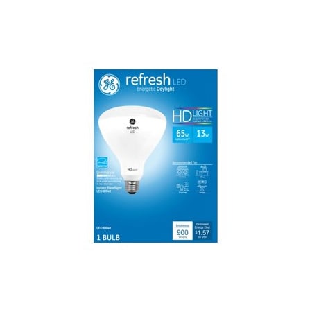 Current GE13W Day BR40 Ref Bulb 49527